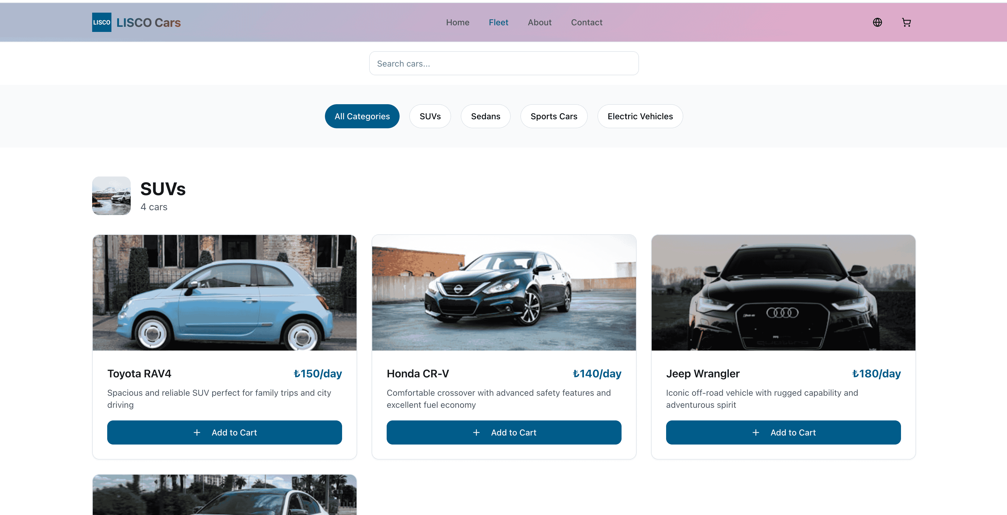 LISCO Rent Cars 2